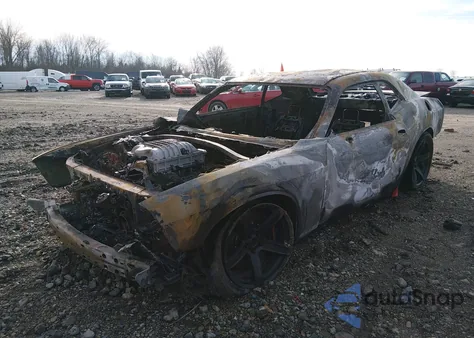 2017 Dodge Challenger Srt Hellcat из США, поврежденный, VIN 2C3CDZC93HH637797